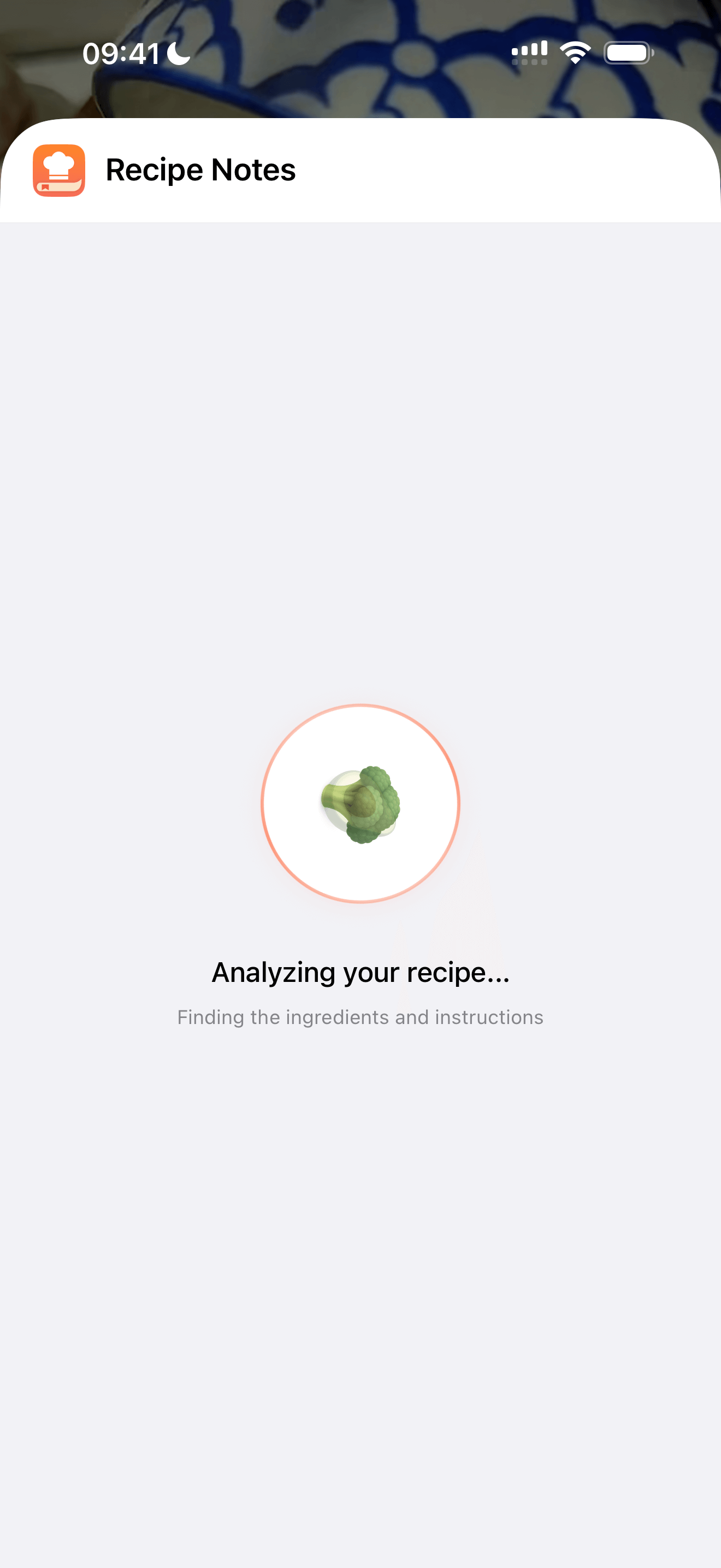 Analyzing Recipe - Step 4
