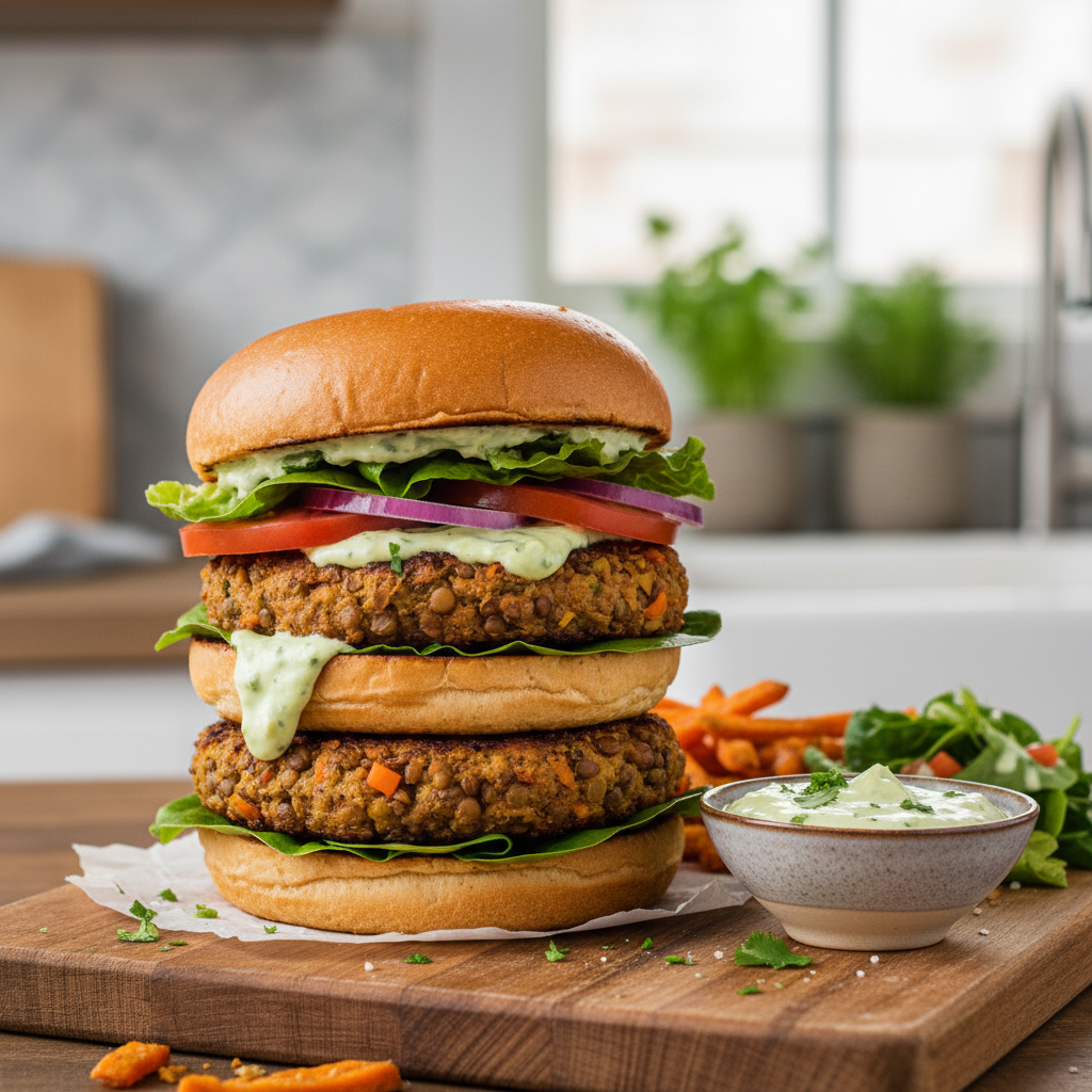 Lentil Burgers