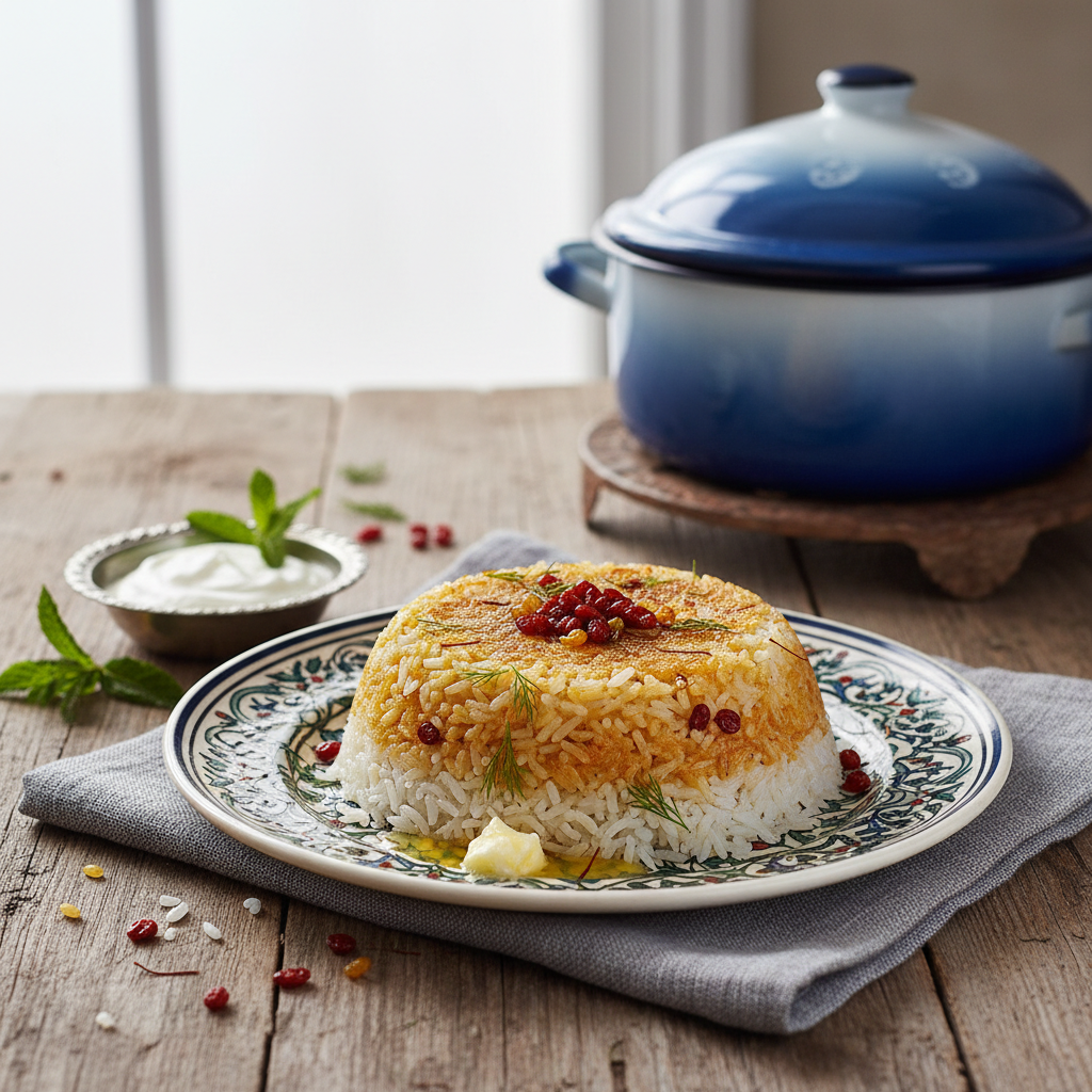 Kateh (Persian Stove-Top Rice)