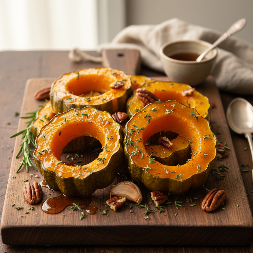 Maple-Roasted Acorn Squash