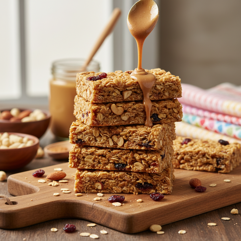 Nut Butter Granola Bars