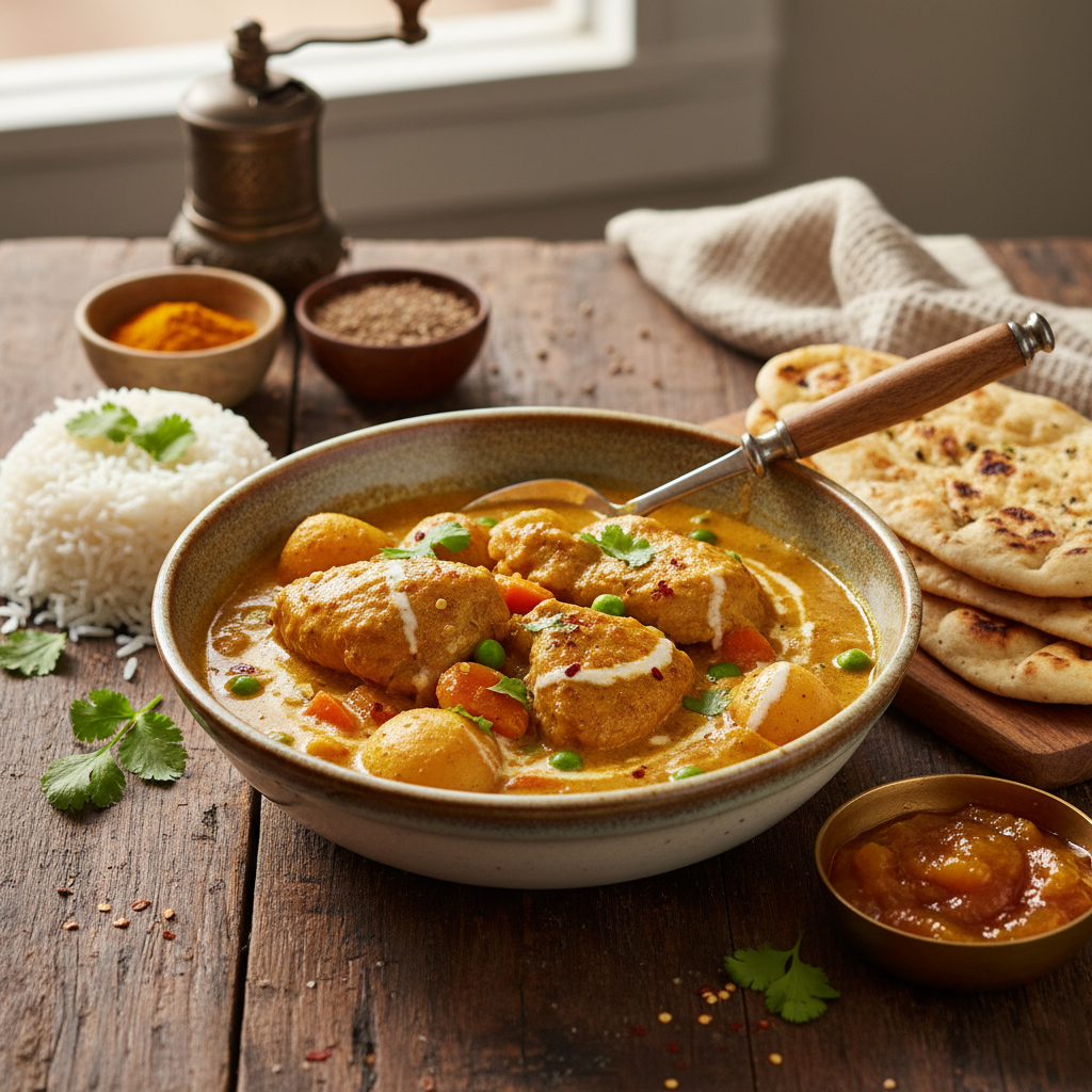 Dad’s Curried Chicken